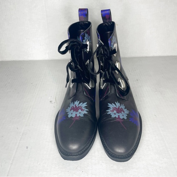 Tanya Taylor
X Coliac Floral Ankle Combat Boots with velvet shoelaces size 8.5 - Picture 7 of 15